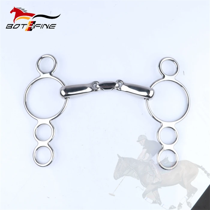 Dutch Elliptical Link Gag Horse Bit Dutch Elliptical Link Gag Horse Bit